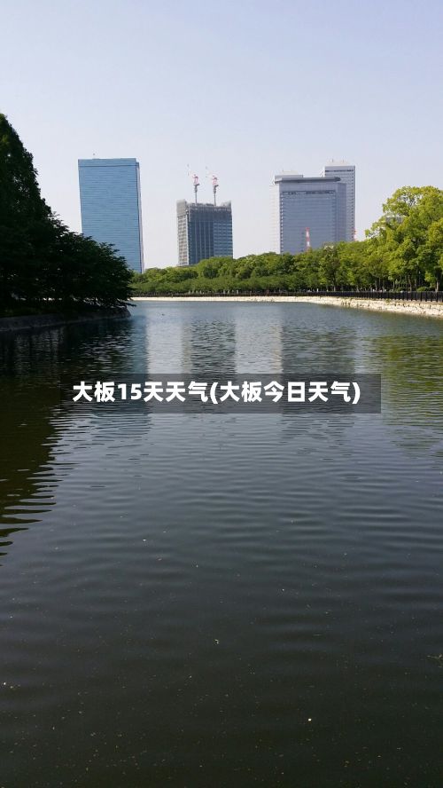 大板15天天气(大板今日天气)-第2张图片