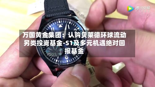 万国黄金集团:认购贝莱德环球流动另类投资基金-S1及多元机遇绝对回报基金-第1张图片