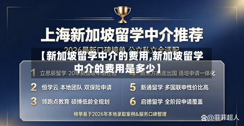 【新加坡留学中介的费用,新加坡留学中介的费用是多少】-第1张图片