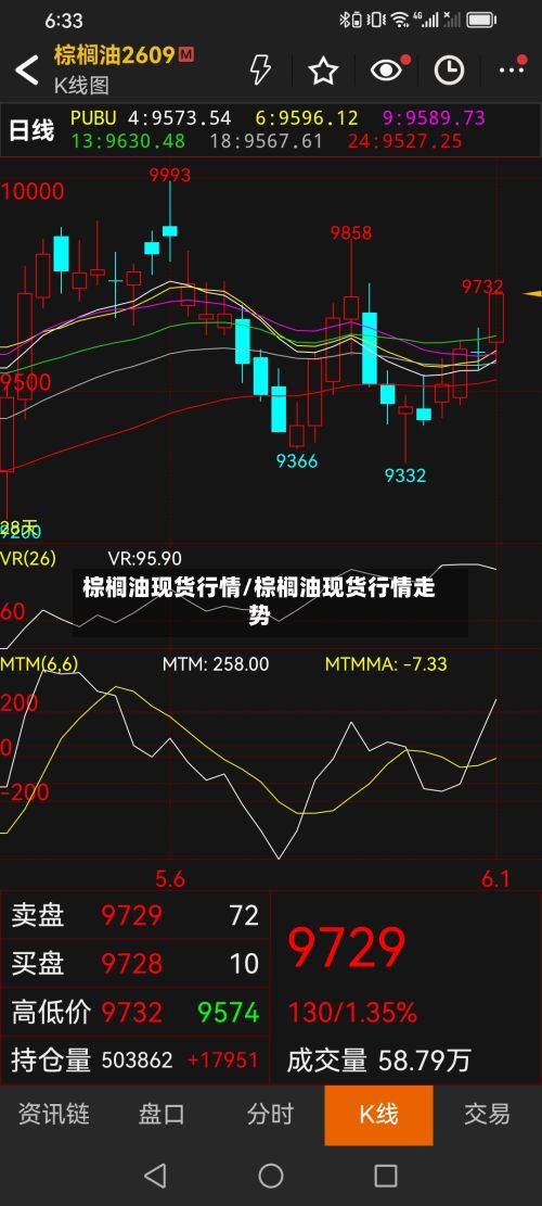 棕榈油现货行情/棕榈油现货行情走势