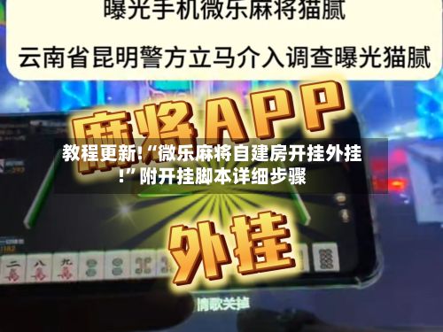 教程更新!“微乐麻将自建房开挂外挂!”附开挂脚本详细步骤-第2张图片