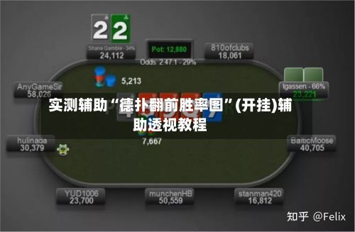 实测辅助“德扑翻前胜率图”(开挂)辅助透视教程-第2张图片