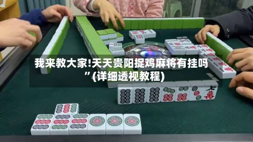 我来教大家!天天贵阳捉鸡麻将有挂吗	”(详细透视教程)-第2张图片