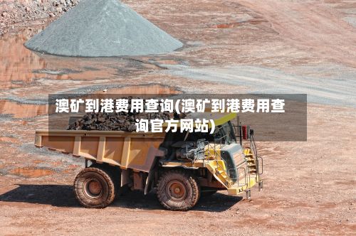 澳矿到港费用查询(澳矿到港费用查询官方网站)-第2张图片