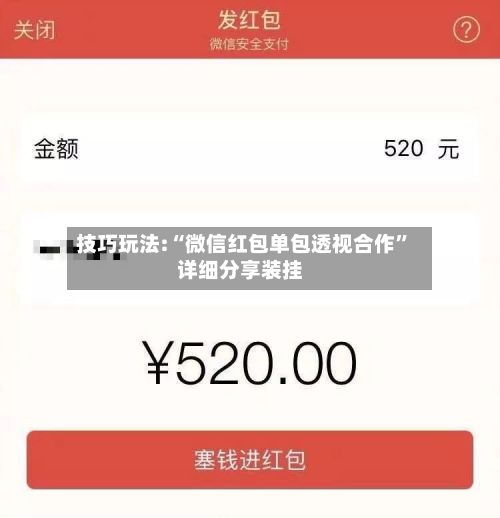 技巧玩法:“微信红包单包透视合作	”详细分享装挂-第2张图片