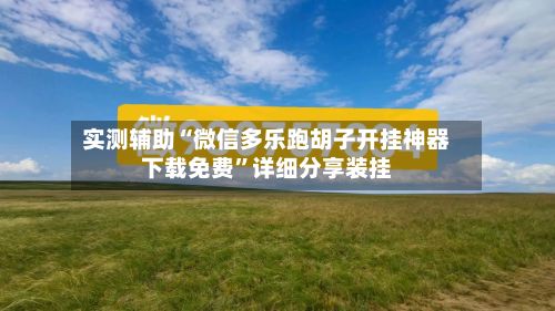 实测辅助“微信多乐跑胡子开挂神器下载免费”详细分享装挂-第2张图片