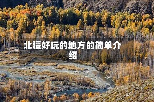 北疆好玩的地方的简单介绍