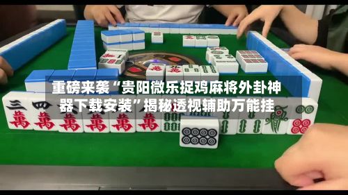 重磅来袭“贵阳微乐捉鸡麻将外卦神器下载安装”揭秘透视辅助万能挂-第2张图片