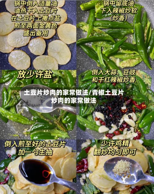 土豆片炒肉的家常做法/青椒土豆片炒肉的家常做法