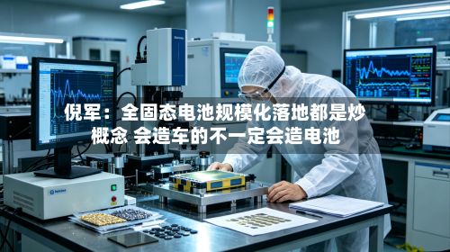 倪军：全固态电池规模化落地都是炒概念 会造车的不一定会造电池-第2张图片