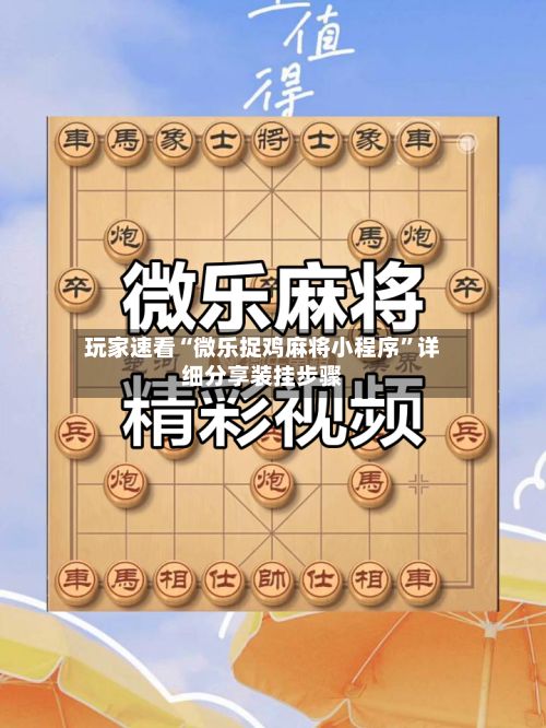 玩家速看“微乐捉鸡麻将小程序	”详细分享装挂步骤-第3张图片