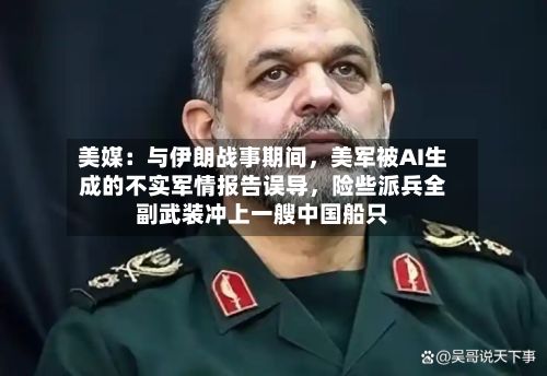美媒：与伊朗战事期间，美军被AI生成的不实军情报告误导	，险些派兵全副武装冲上一艘中国船只-第2张图片
