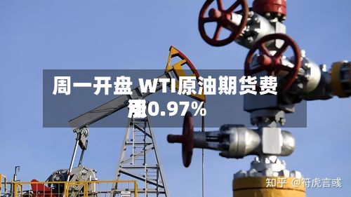 周一开盘 WTI原油期货费用涨0.97%