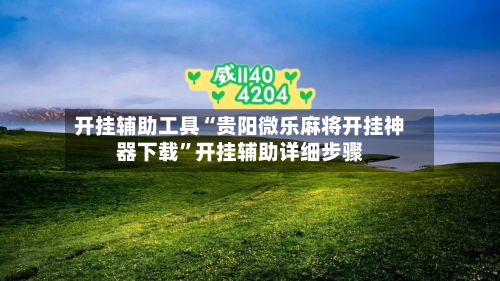 开挂辅助工具“贵阳微乐麻将开挂神器下载”开挂辅助详细步骤