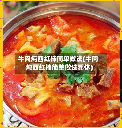 牛肉炖西红柿简单做法(牛肉炖西红柿简单做法邪休)-第2张图片
