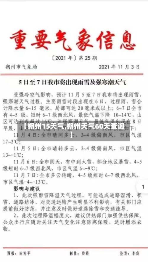 【朔州15天气,朔州天气60天查询】