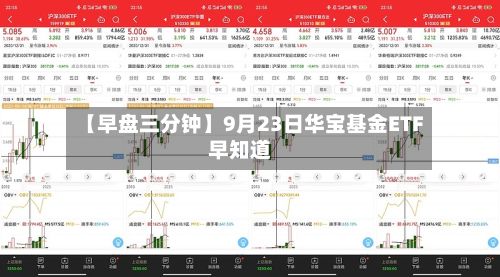 【早盘三分钟】9月23日华宝基金ETF早知道-第2张图片