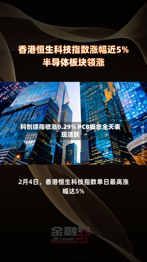 科创综指收涨0.29% PCB概念全天表现活跃