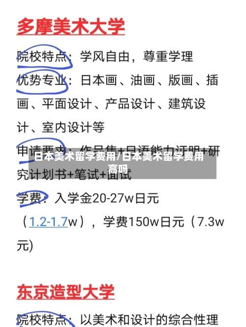 日本美术留学费用/日本美术留学费用高吗