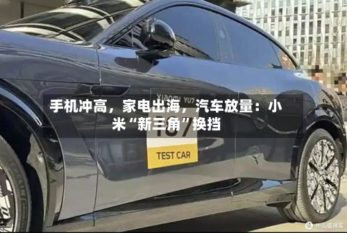 手机冲高	，家电出海，汽车放量：小米“新三角	”换挡-第2张图片