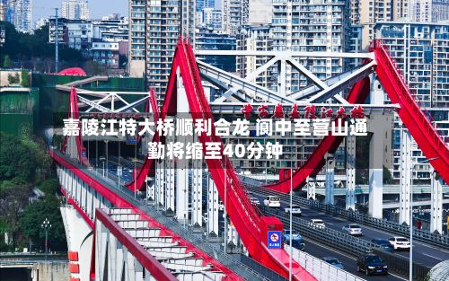 嘉陵江特大桥顺利合龙 阆中至营山通勤将缩至40分钟-第2张图片