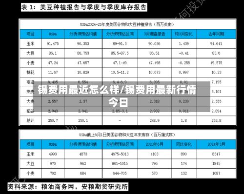 锡费用最近怎么样/锡费用最新行情 今日-第2张图片