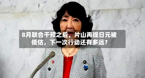 8月联合干预之后	，片山再提日元被低估，下一次行动还有多远？-第2张图片
