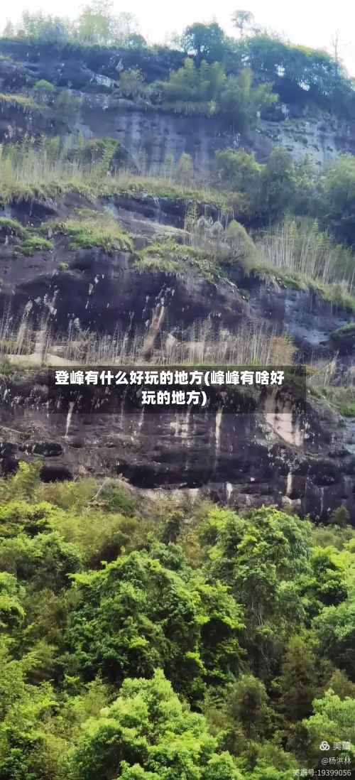 登峰有什么好玩的地方(峰峰有啥好玩的地方)-第2张图片