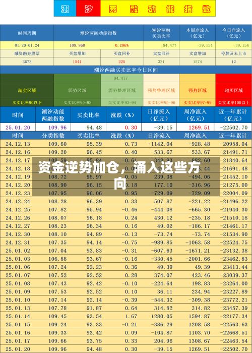 资金逆势加仓	，涌入这些方向-第2张图片