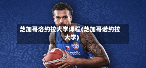 芝加哥洛约拉大学课程(芝加哥诺约拉大学)