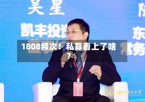 1808频次!私募看上了啥?-第2张图片