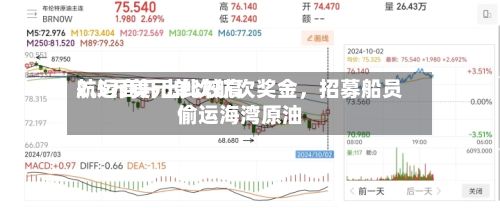 航运商开出比较高2.5万美元单次航次奖金，招募船员偷运海湾原油