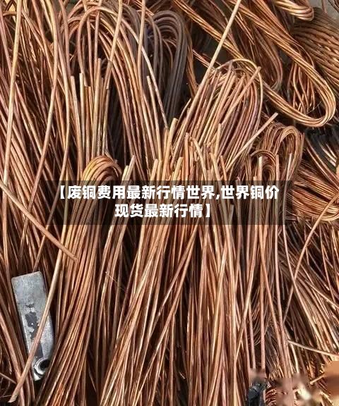 【废铜费用最新行情世界,世界铜价现货最新行情】-第2张图片