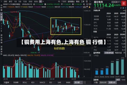 【铜费用上海有色,上海有色 铜 行情】