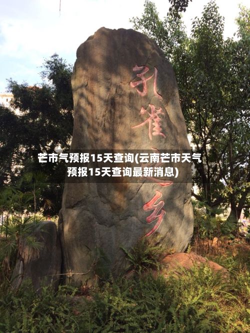 芒市气预报15天查询(云南芒市天气预报15天查询最新消息)