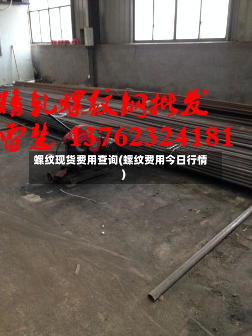 螺纹现货费用查询(螺纹费用今日行情)