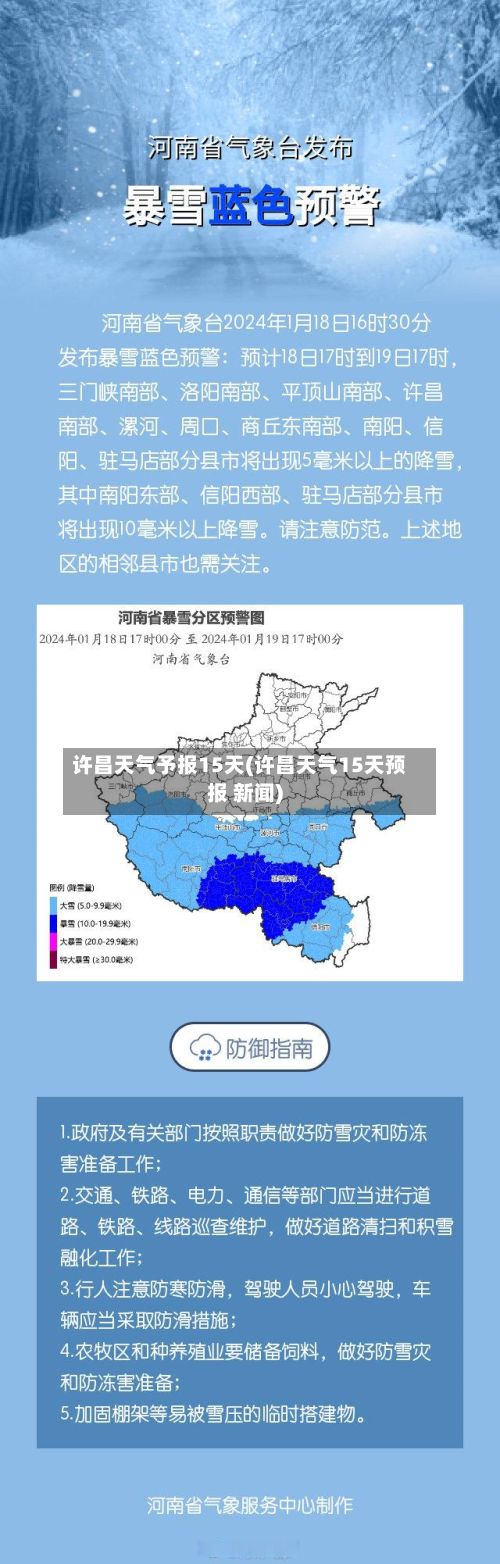 许昌天气予报15天(许昌天气15天预报 新闻)-第2张图片