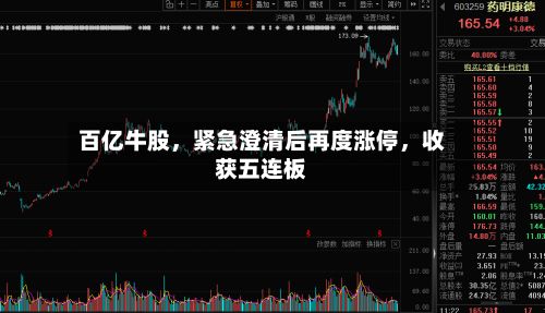 百亿牛股，紧急澄清后再度涨停	，收获五连板-第3张图片