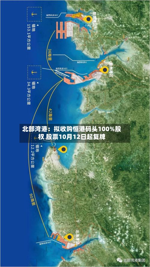 北部湾港:拟收购恒港码头100%股权 股票10月12日起复牌