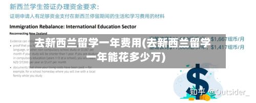 去新西兰留学一年费用(去新西兰留学一年能花多少万)
