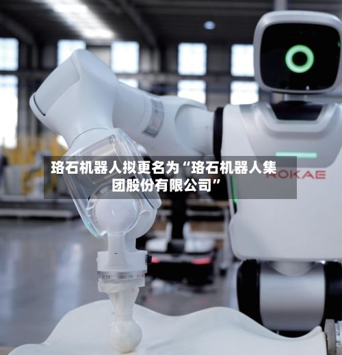 珞石机器人拟更名为“珞石机器人集团股份有限公司”-第2张图片