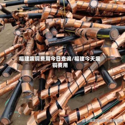 福建废铜费用今日查询/福建今天废铜费用