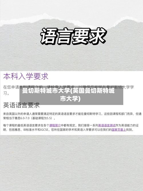 曼切斯特城市大学(英国曼切斯特城市大学)-第2张图片
