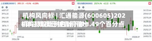 机构风向标 | 汇通能源(600605)2026年三季度已披露前前十机构持股比例合计下跌8.49个百分点