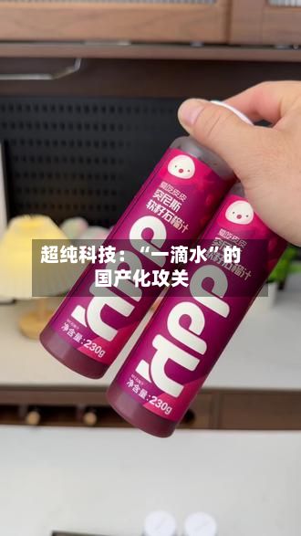 超纯科技：“一滴水”的国产化攻关-第2张图片