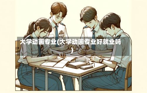 大学动画专业(大学动画专业好就业吗)-第3张图片