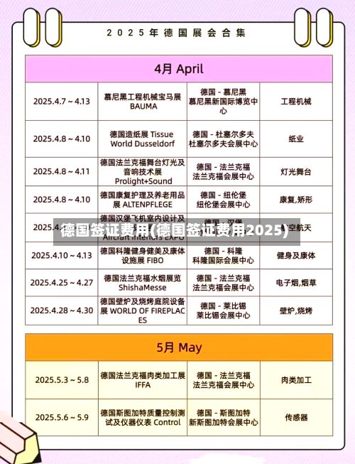 德国签证费用(德国签证费用2025)-第3张图片