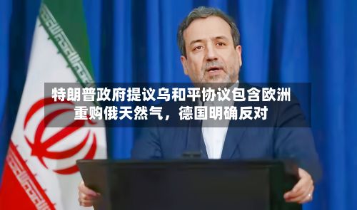 特朗普政府提议乌和平协议包含欧洲重购俄天然气，德国明确反对