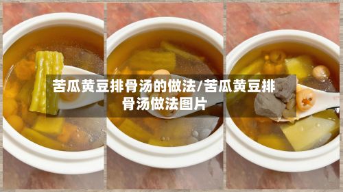 苦瓜黄豆排骨汤的做法/苦瓜黄豆排骨汤做法图片