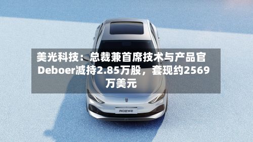 美光科技：总裁兼首席技术与产品官Deboer减持2.85万股，套现约2569万美元